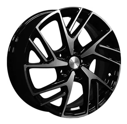 диски Диск литой Khomen Wheels KHW-1722 BLACK-FP 6.5j-17 5x114.3 ET46 DIA67.1