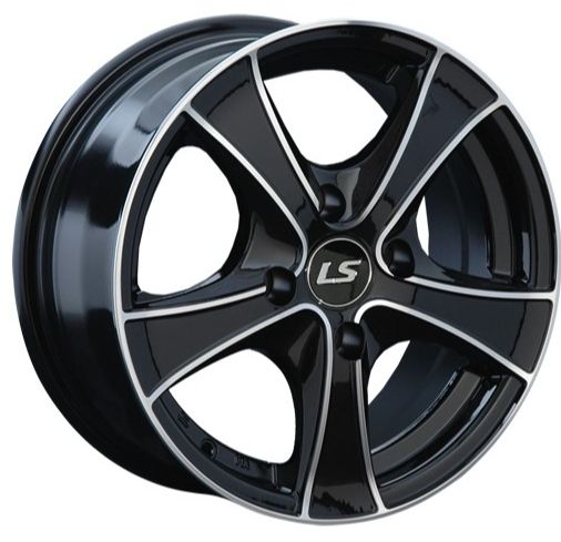 диски LS 801 6x14 4*108 ET37.5 DIA73.1 BKF Литой