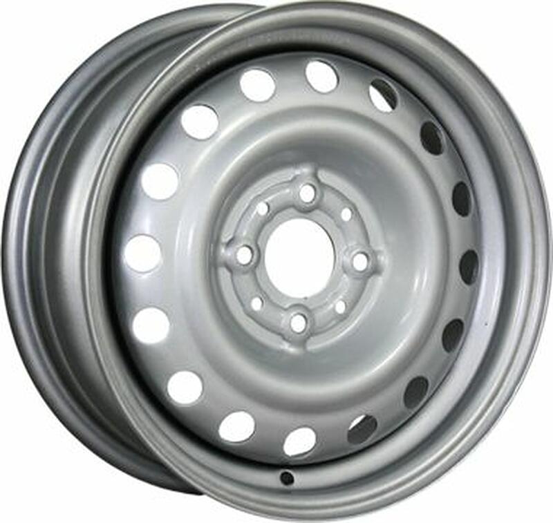 диски Trebl 5210T 5x14 5*100 ET35 DIA57.1 Silver Штампованный