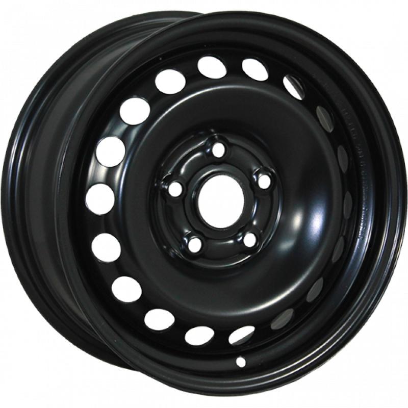 диски Trebl X40010 6.5x16 5*112 ET39.5 DIA66.6 Black Штампованный