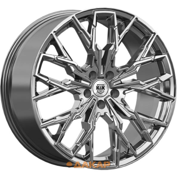 диски K&K Элерон 9x20 5*112 ET33 DIA66.6 Дарк платинум Литой