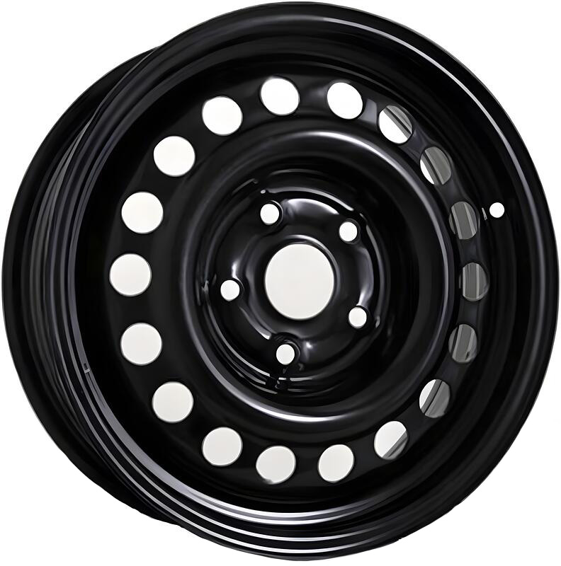 диски Trebl X40932 P 5.5x15 5*100 ET40 DIA57.1 Black Штампованный