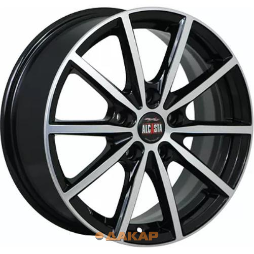 диски Alcasta M61 7x17 5*114.3 ET45 DIA54.1 BKF Литой