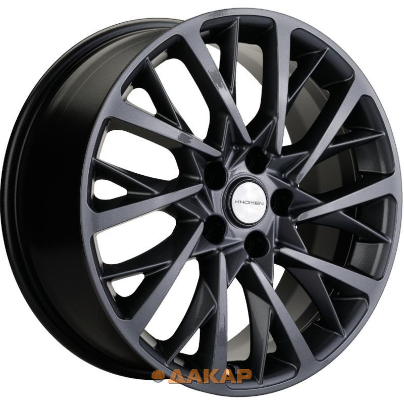 диски Khomen KHW 1804 7.5x18 5*114.3 ET50.5 DIA67.1 Gray Литой