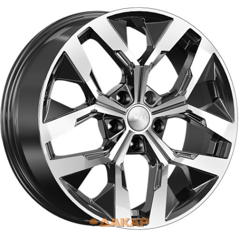 диски Скад Ламберт 7.5x18 5*108 ET38 DIA60.1 Алмаз графит Литой