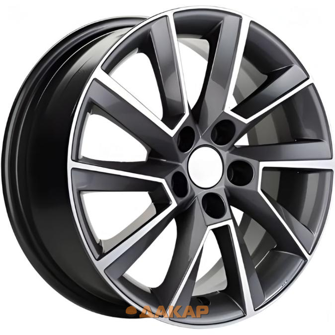 диски Khomen KHW 1604 6x16 5*100 ET38 DIA57.1 Gray-FP Литой