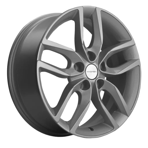 диски Khomen KHW 1708 6.5x17 5*114.3 ET37 DIA66.6 F-Silver Литой