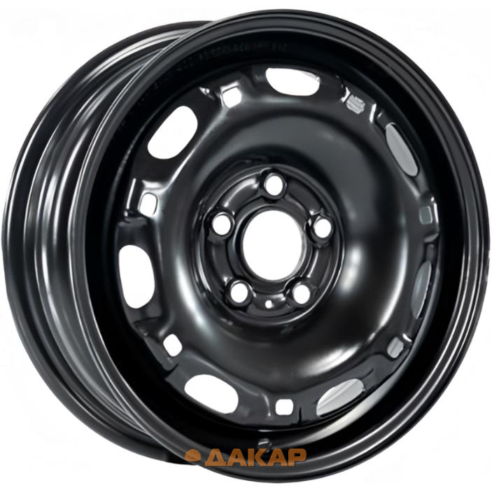 диски Magnetto 14018 5.5x14 4*100 ET46 DIA54.1 Black Штампованный