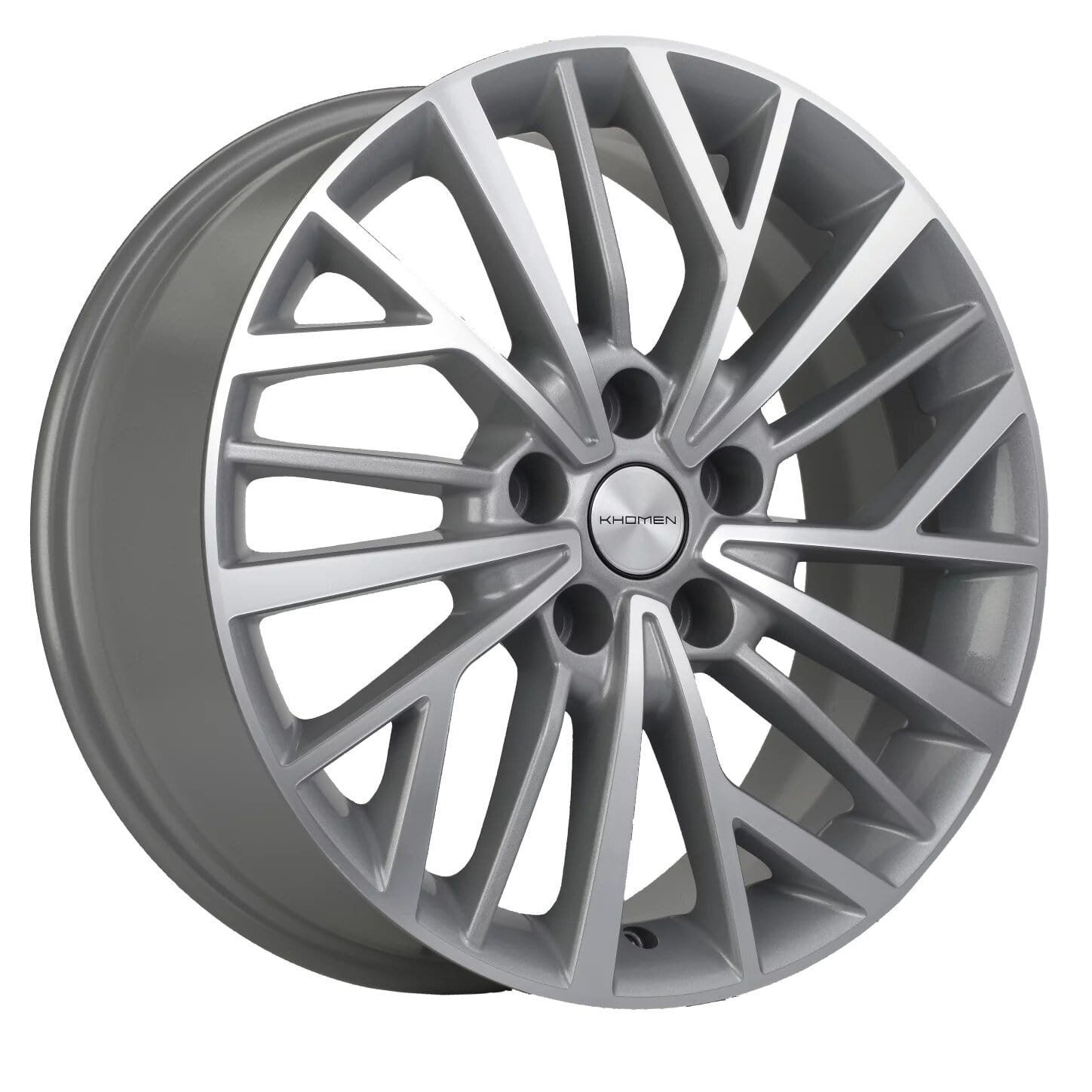 диски Khomen KHW 1717 7x17 5*108 ET40 DIA60.1 F-Silver-FP Литой