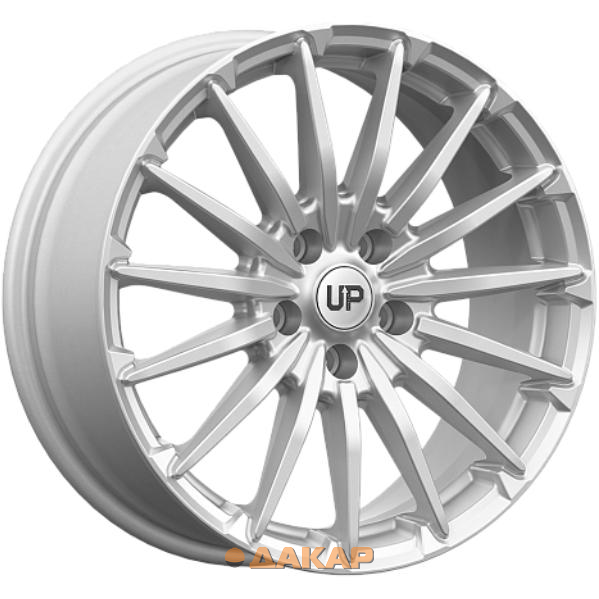 диски Wheels UP UP128 7.5x18 5*114.3 ET37 DIA66.6 Silver Classic Литой