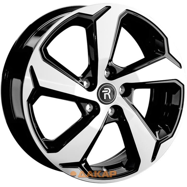 диски Replay CHR108 7.5x19 5*108 ET36 DIA65.1 BKF Литой