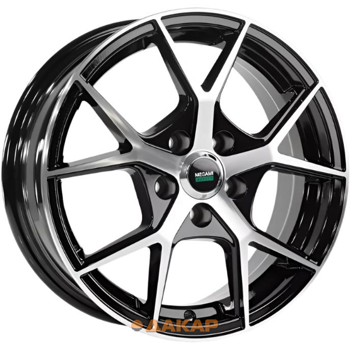 диски Megami MGM-18FF 6x15 4*114.3 ET44 DIA56.6 BFP Литой