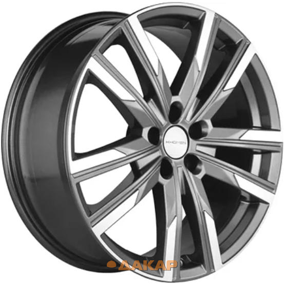 диски Khomen KHW 1905 7.5x19 5*108 ET33 DIA60.1 Gray-FP Литой