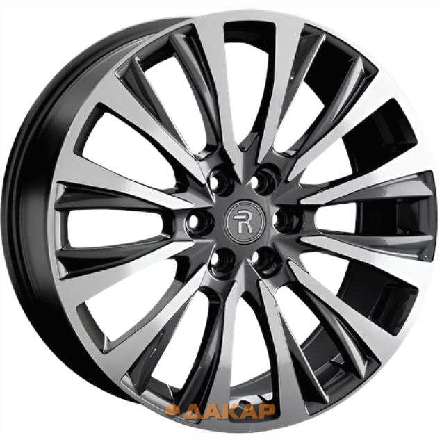 диски Replay TA14 8x20 6*139.7 ET55 DIA100.1 BKF Литой
