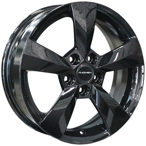 диски Khomen KHW 1504 6x15 5*100 ET40 DIA57.1 Black Литой