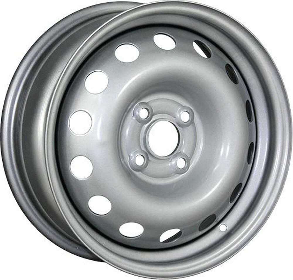 диски Trebl 52A49A 5.5x13 4*100 ET49 DIA56.6 Silver Штампованный