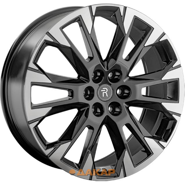 диски Replay TA22 9x22 6*139.7 ET45 DIA100.1 BKF Литой