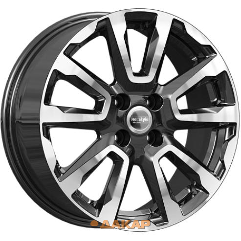 диски K&K КС1026 6.5x16 4*100 ET50 DIA60.1 Алмаз черный Литой