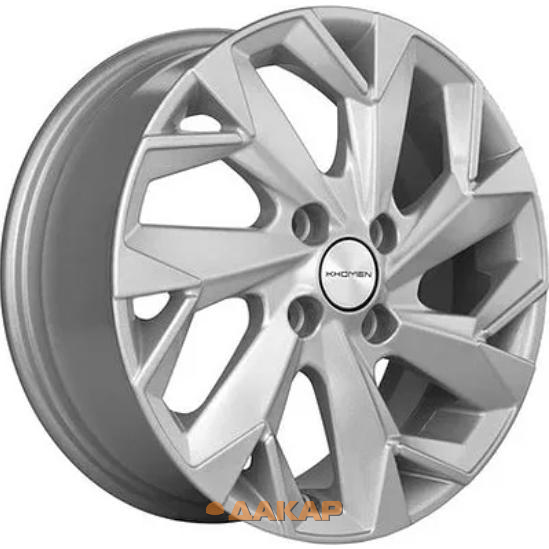 диски Khomen KHW 1402 5.5x14 4*100 ET43 DIA60.1 F-Silver Литой