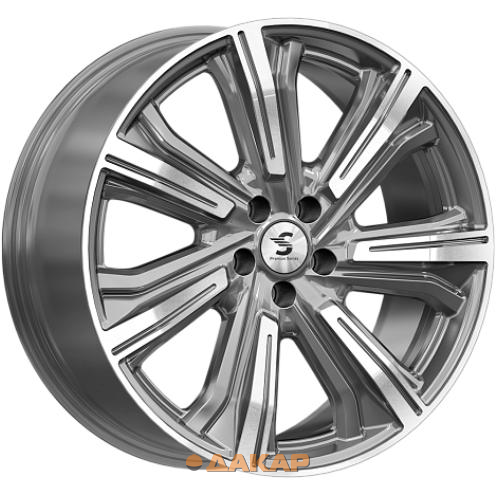 диски K&K Kleemann 8.5x20 5*108 ET40 DIA63.3 Diamond gloss graphite Литой