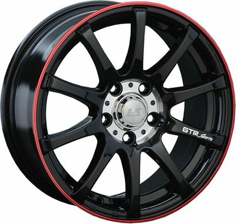 диски LS 152 6.5x15 5*105 ET39 DIA56.6 BKCRL Литой