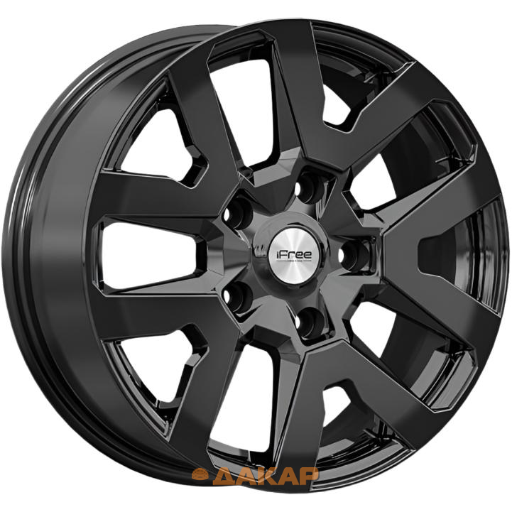 диски iFree Трикстер 7x17 5*139.7 ET40 DIA98 BK Литой