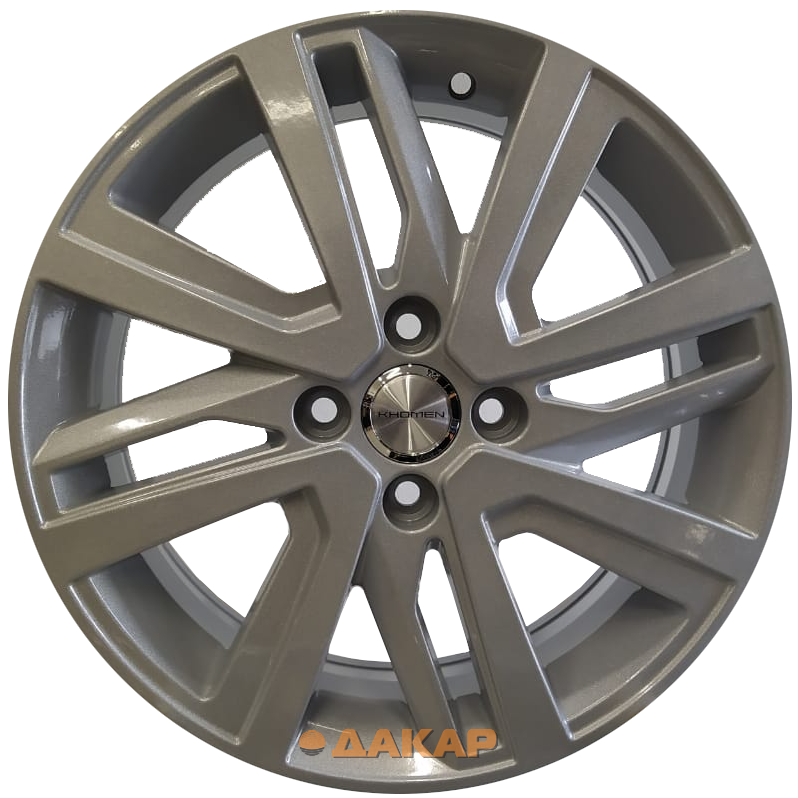 диски Khomen KHW 1609 6x16 4*100 ET41 DIA60.1 Gray-FP Литой