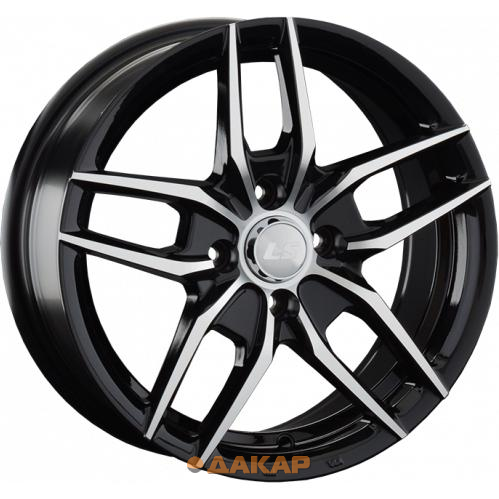 диски LS 891 6.5x15 4*100 ET40 DIA73.1 BKF Литой