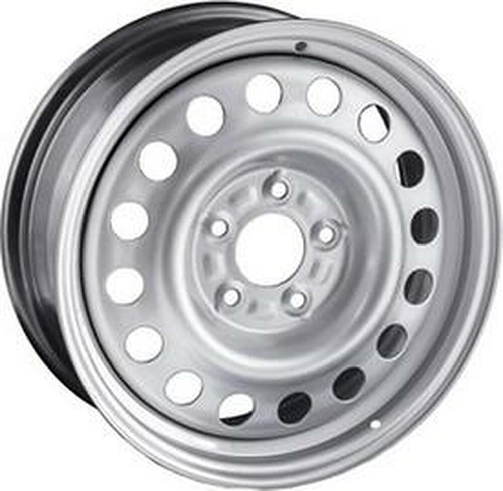 диски Trebl 6515 5.5x14 4*100 ET39 DIA56.6 Silver Штампованный