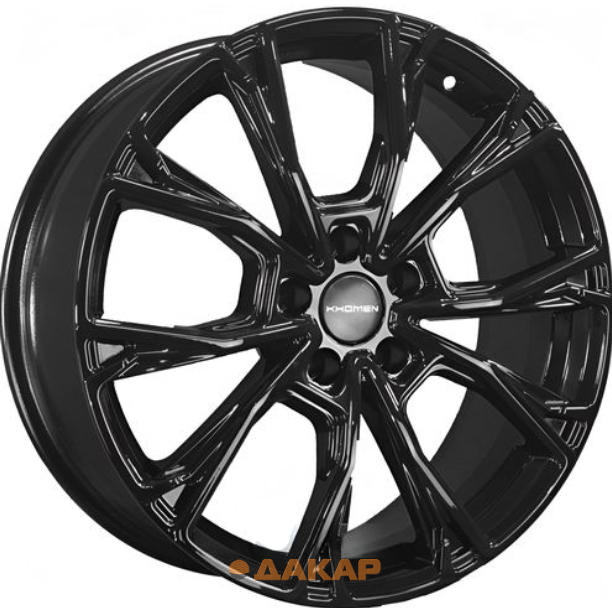 диски Khomen KHW 1907 7.5x19 5*108 ET47 DIA60.1 Black Литой