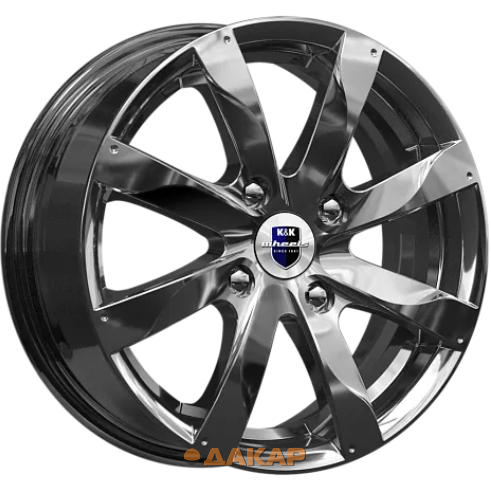 диски K&K Джемини 6x15 4*100 ET45 DIA56.6 Кварц Литой