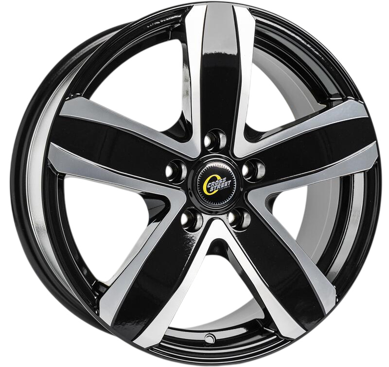 диски Cross Street CR-21 7x17 5*114.3 ET45 DIA54.1 BKF Литой