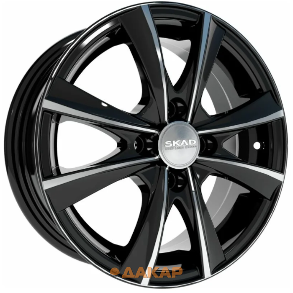 диски Скад Мальта 6x15 4*100 ET45 DIA54.1 Алмаз Литой