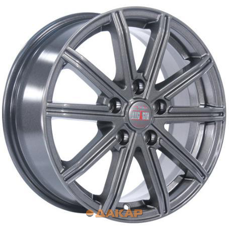 диски Alcasta M64 7x17 5*108 ET43 DIA65.1 Graphite Литой
