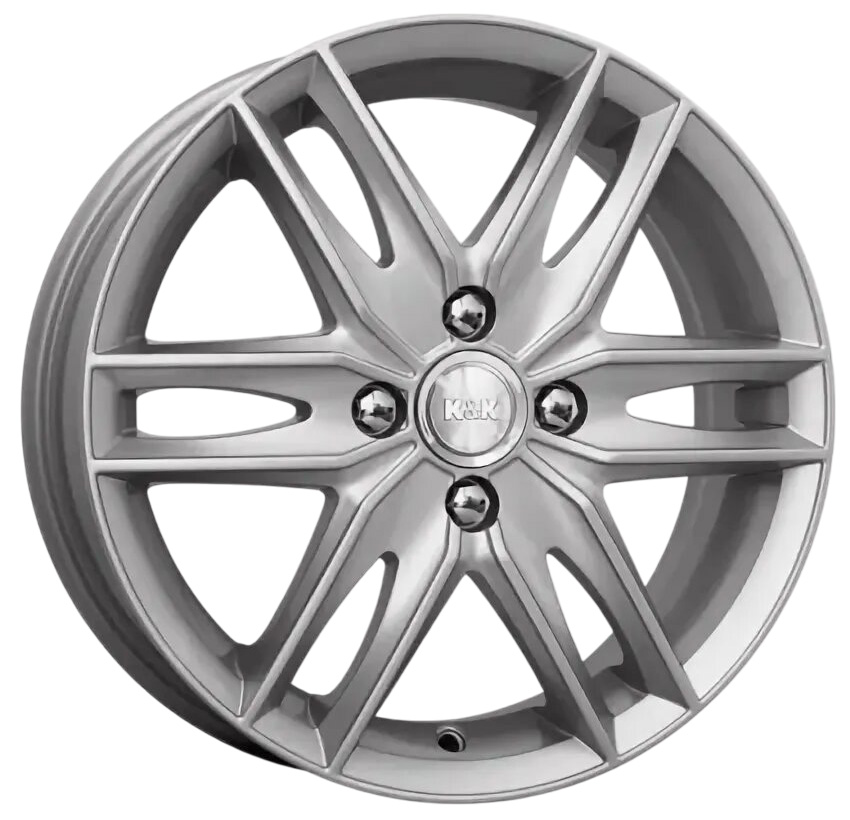 диски K&K Монтеррей 6x16 5*114.3 ET51 DIA67.1 Блэк платинум Литой