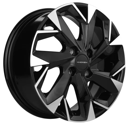 диски Khomen KHW 1402 5.5x14 4*100 ET38 DIA67.1 Black-FP Литой