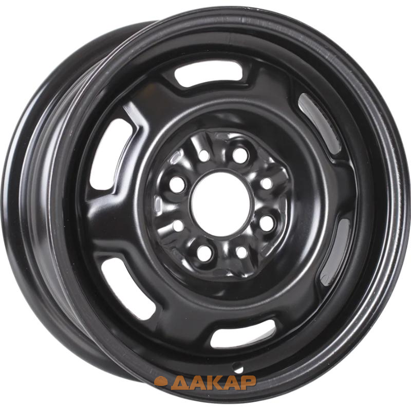 диски Accuride ВАЗ 2108 5x13 4*98 ET35 DIA58.6 Black Штампованный