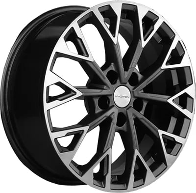 диски Khomen KHW 1718 7x17 5*114.3 ET37 DIA66.6 Gray-FP Литой