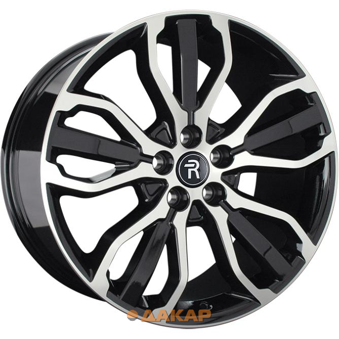 диски Replay LR45 9.5x22 5*120 ET49 DIA72.6 BKF Литой