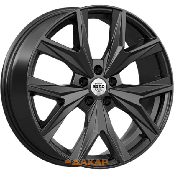 диски Скад KL-1162 7x19 5*108 ET33 DIA60.1 Черный бархат Литой