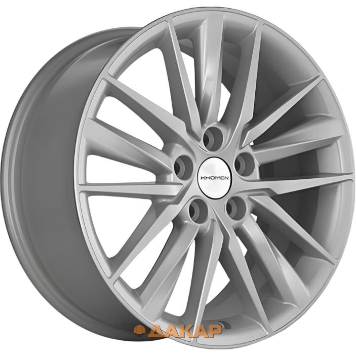 диски Khomen KHW 1807 8x18 5*112 ET44 DIA57.1 F-Silver Литой