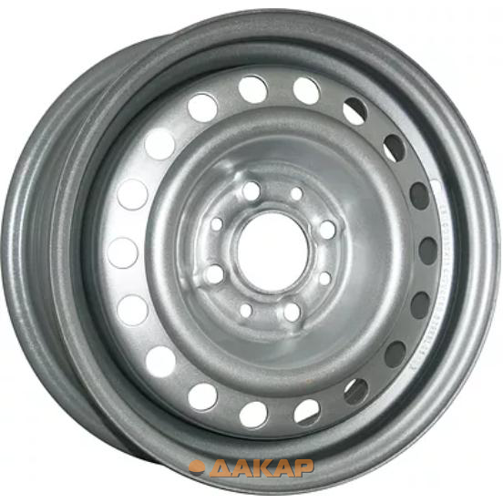 диски Trebl 7865 6.5x16 5*114.3 ET45 DIA60.1 Silver Штампованный