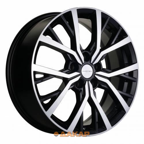 диски Khomen KHW 1806 7x18 5*108 ET45 DIA60.1 Black-FP Литой