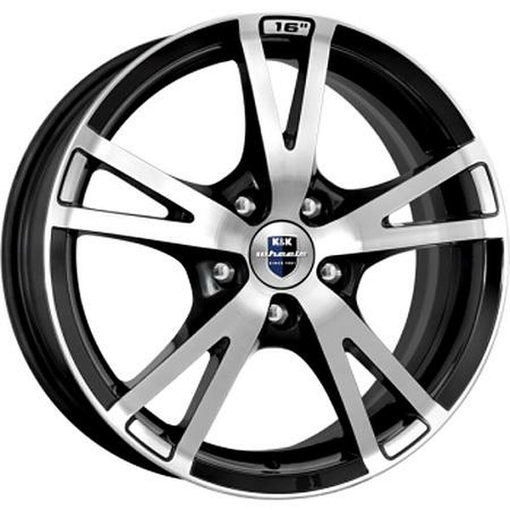 диски K&K Вольт 6.5x16 5*112 ET46 DIA57.1 Алмаз черный Литой