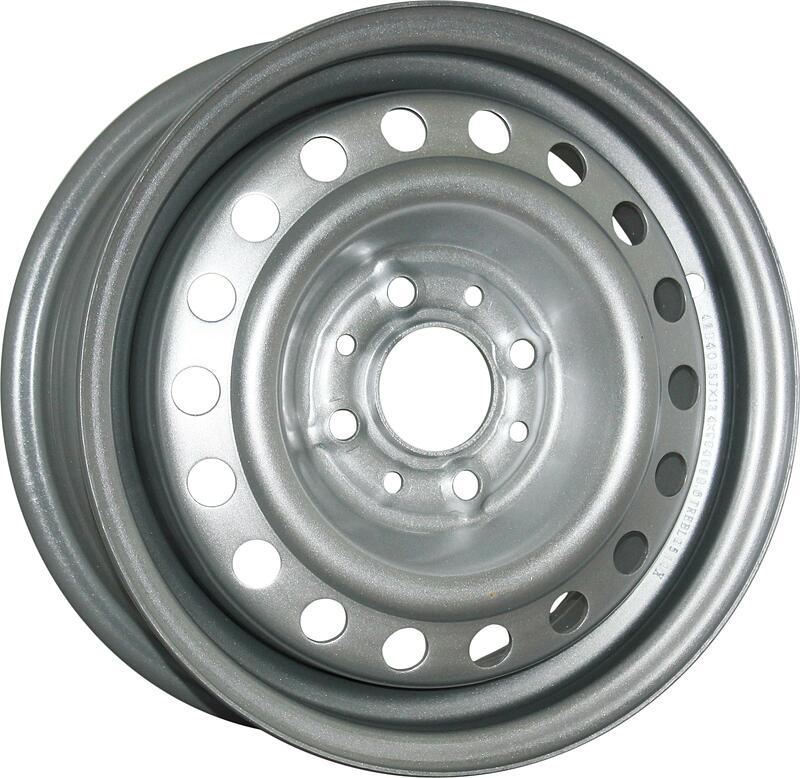 диски Trebl 6285 5.5x14 4*108 ET44 DIA63.3 Silver Штампованный