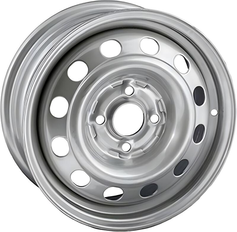 диски Trebl 53A45R 5.5x14 4*100 ET45 DIA54.1 Silver Штампованный