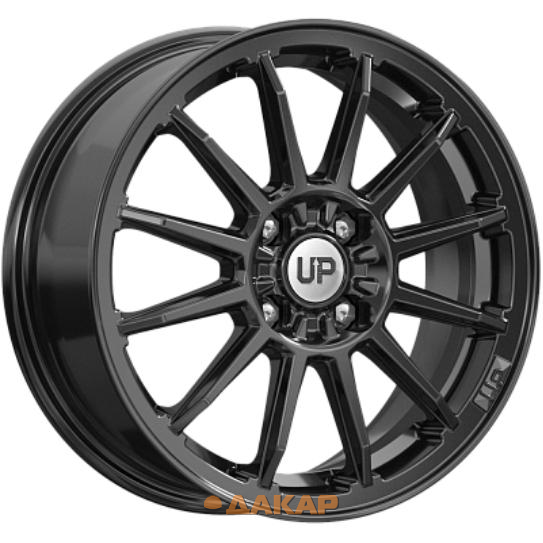 диски Wheels UP UP102 6x15 4*100 ET45 DIA67.1 New Black Литой