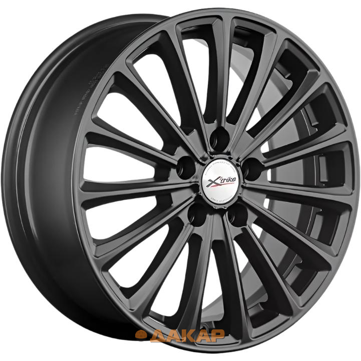 диски X'trike X-136 7x17 5*114.3 ET45 DIA66.1 BKM Литой