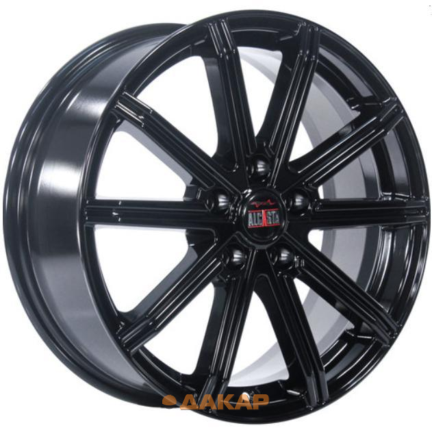 диски Alcasta M64 7x17 5*114.3 ET45 DIA54.1 BK Литой