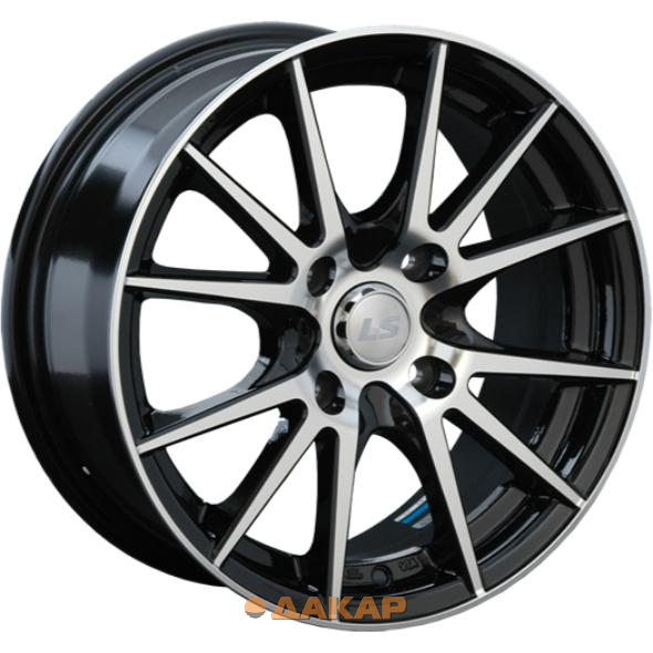 диски LS 143 6.5x15 4*114.3 ET40 DIA73.1 BKF Литой